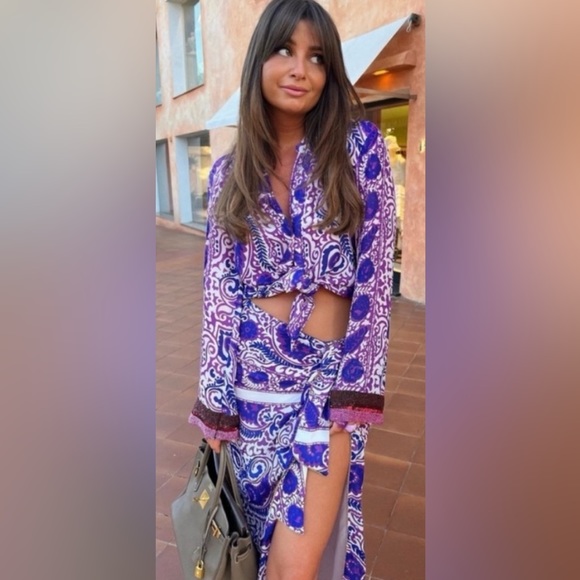 Semi sheer beaded top - Picture 3 of 5